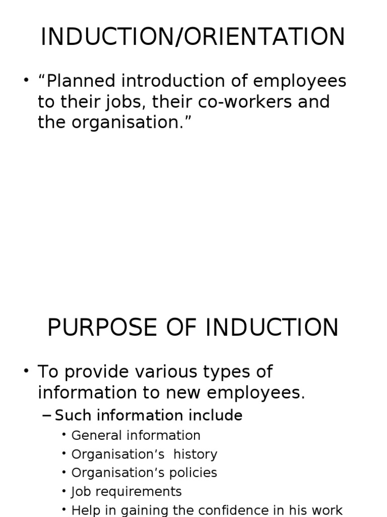 Effective Employee Induction Guide | PDF