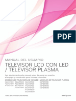 Manual Televisor LG