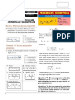 PRACTICA Progresiones