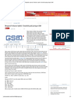 Pengertian, Apa Itu Frekuensi Uplink _ Downlink Pada Jaringan GSM