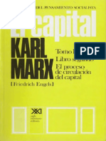 Karl Marx El Capital Libro II Volumen v Siglo XXI