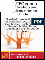 ISO/IEC 20000 Certification and Implementation Guide