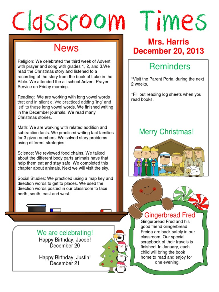 December Newsletter | PDF