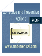 Corrective and Preventive Actions (Compatibility Mode)