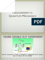 M in Q M: Easurement Uantum Echanics