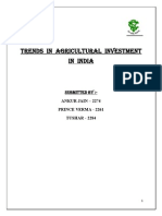 Investment in Agriculure