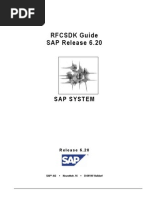 RFCSDK Guide SAP Release 6.20