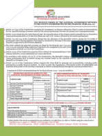 Commission On Revenue Allocation Vertical Sharing Formula 2014 - 2015 Summary