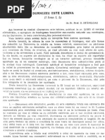 Dumitru Staniloae - Dumnezeu Este Lumina