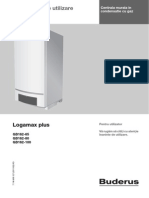 Logamax Plus GB162 Manual Utilizare