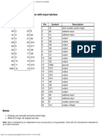 4514 - 1-Of-16 Decoder - Demultiplexer With Input Latches - Msarnoff - Org ChipDB