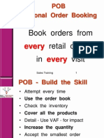 POB Personal Order Booking: Book Orders From Retail Chemist in Visit
