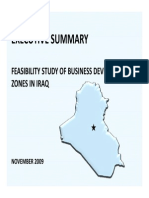 Executive Summary Executive Summary: Feasibility Study of Business Development Zones in Iraq Zones in Iraq