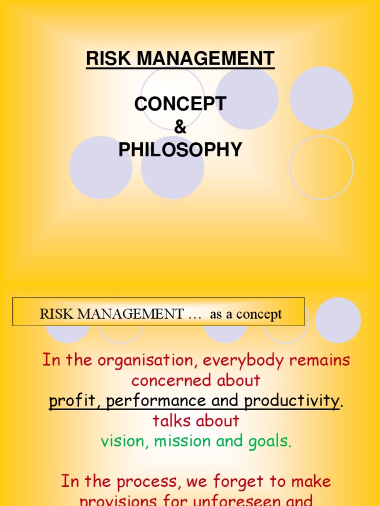 RISK &amp; Insurance .ppt Insurance Risk Management