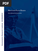 Download Discussion Paper 02 - Hipotesis Pasar Efisien by Rowland Pasaribu SN19271835 doc pdf