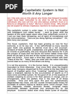 Download Why the Capitalistic System is Not Worth It Any Longer by Anthony St John SN192722147 doc pdf