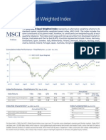 EAFE Equal Weighted Factsheet