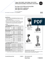 SAMSON Control Valves Type 3213 Type 3214 t5868