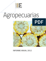 Agropecuarias Informe Anual 2012