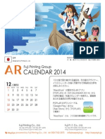Trans Warpstyle Calendar 2014
