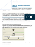 AP0166 Testing and Debugging Your Embedded Intelligence