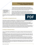 AR0105 Enhanced Library Management Using Integrated Libraries