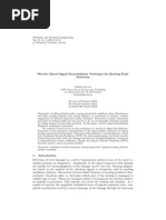 Wavelet Based Signal Demodulation Technique For Bearing Fault Detection