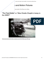 “The Fatal Mallet” or “Was Charlie Chaplin’s tramp in the IWW_” _ Cinema, Movies and Motion Pictures