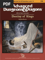 AD&D 1.0 N3 Level 1-4 Adventure - Destiny of Kings