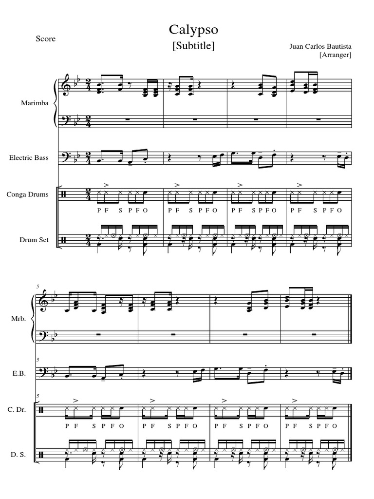 Calypso playlist image