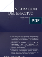 Administracion Del Efectivo