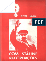 Com Stalin - Recordações - ENVER HOXHA