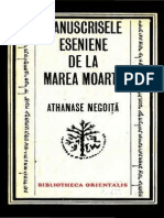 Manuscrisele Eseniene de La Marea Moarta de (Athanase Negoita)