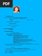 CV - Manuela Costa
