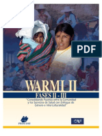 Warmi II: Fases II-III (Monografía PROCOSI No. 5)