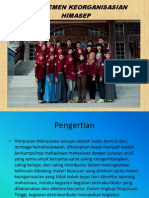 Keorganisasian HIMASEP