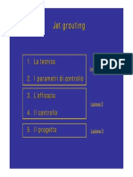 Jet Grouting - La Tecnica e I Parametri