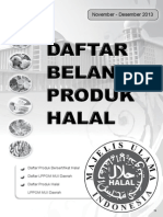 Download Produk Halal MUI November - Desember 2013 by Fadhli Quzwain SN192805369 doc pdf