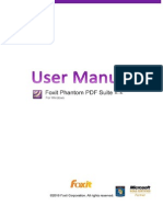 FoxitPhantom22 Manual