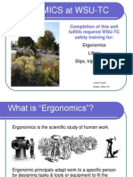 Ergonomicsat Wsu Tc