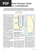 Ethylene Heat Flux John Zink