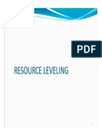  Resource Leveling