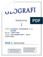 Geografi Tingakatan 2