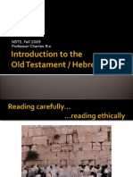 Introduction To The Old Testament Presentation 1