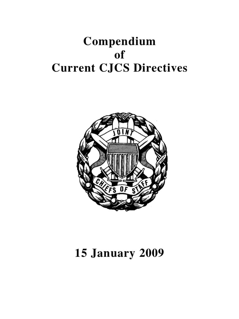CJCSI 3121.01B Joint Chiefs Of Staff United States