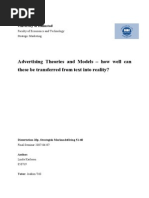 Advertising Theories and Models