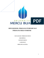 Psikologi Purposive, Refleksive Dan Behaviorisme