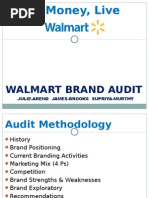Download Walmart - Brand Audit by supriyamurthy SN19286000 doc pdf