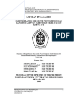 Laporan  Elektroplating