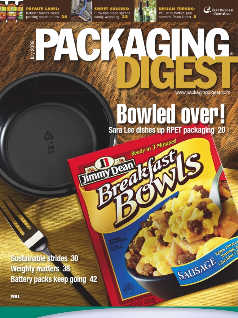 Packaging Digest 07 JUL 2009 Innovation Printer